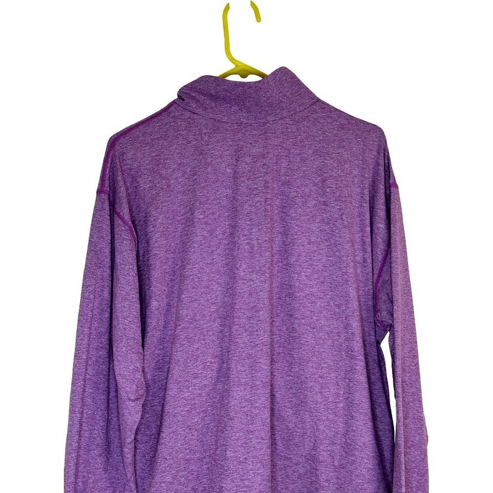 Gymwrap CloudKNIT Power Jacket Purple Heather Full Zip Plus Size 1X NWT - Picture 3 of 14